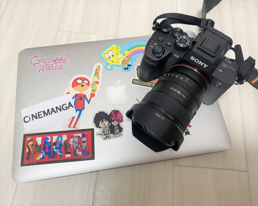 動画の作成に使う道具